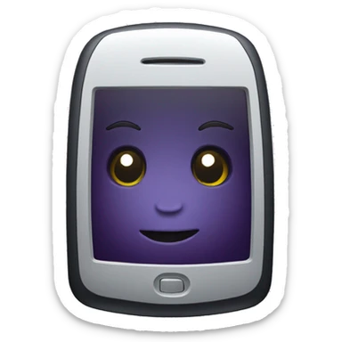 BlackBerry phone  sticker