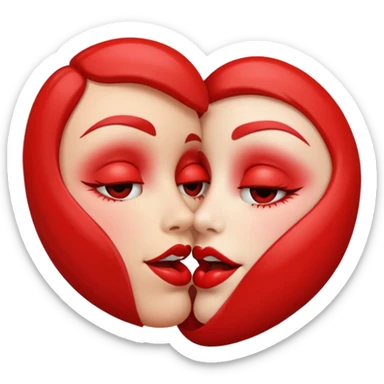 Un beso 💋 sticker
