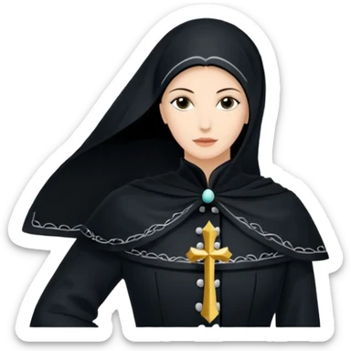 глаз с длинными ресницами черные в стиле айфон sticker