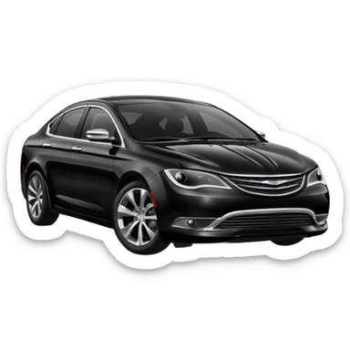 Black chrysler 200 sticker