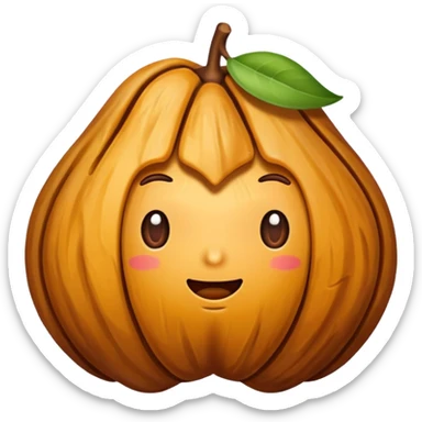 Date fruit emoji sticker