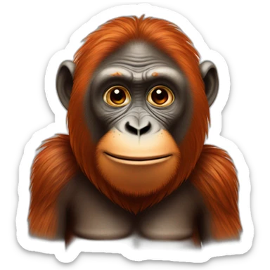 ORANG UTAN sticker