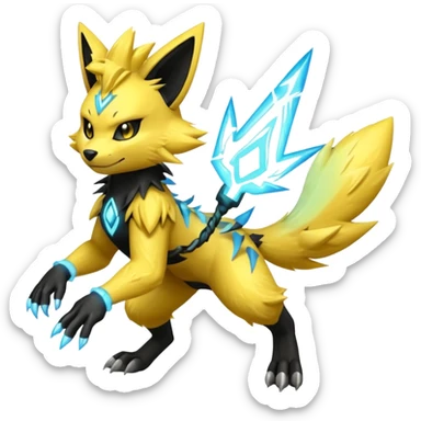 Joltik-Zeraora-fusion sticker