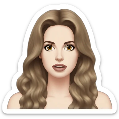 Lana del rey ultra violence era sticker