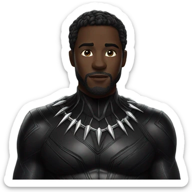 Black panther sticker