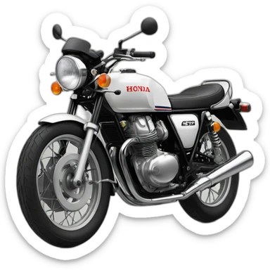 honda CB 450 sticker