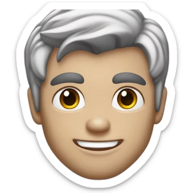 Elijah Mikaelson In the vampire diaries with heart in his eyes sticker