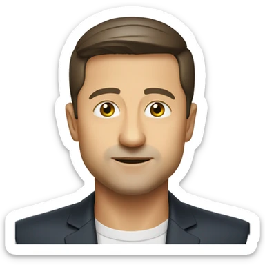Volodymyr Zelensky sticker