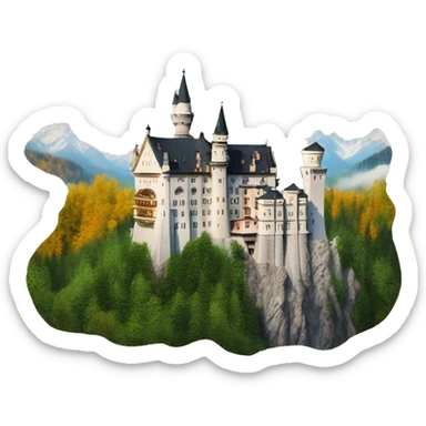 Neuschwanstein Castle sticker