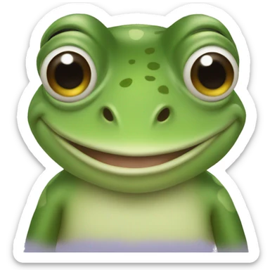 Pepa frog sticker