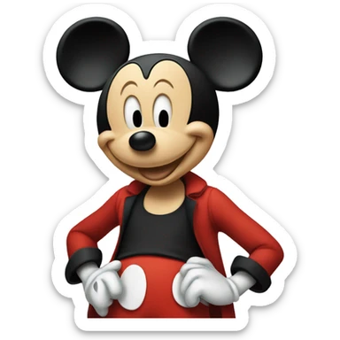 Mickey Mouse sticker