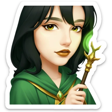 Verdant Wizard sticker
