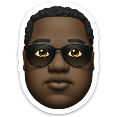 Notorious b.I.g sticker