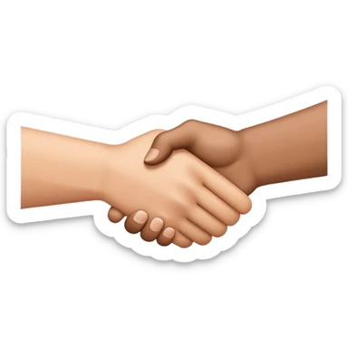 Dap up modern handhake sticker