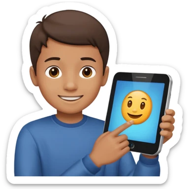 Awesome Boy  ,talk tap2 screen and share.. Tqvm sticker