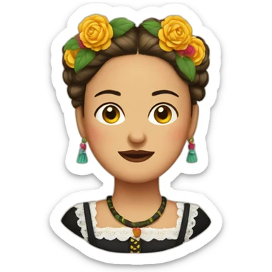 oktoberfest frida sticker
