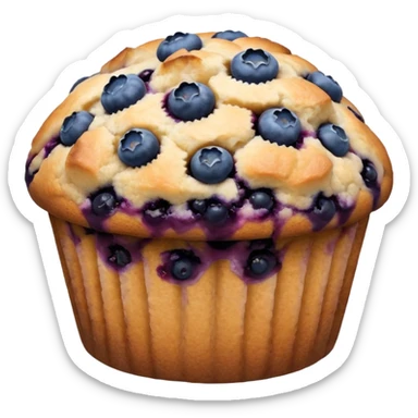 Blueberry Muffin sticker