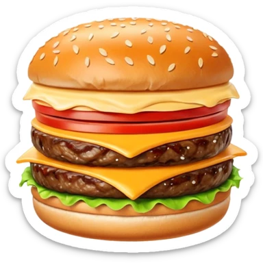 Wagyu Beef Burger sticker