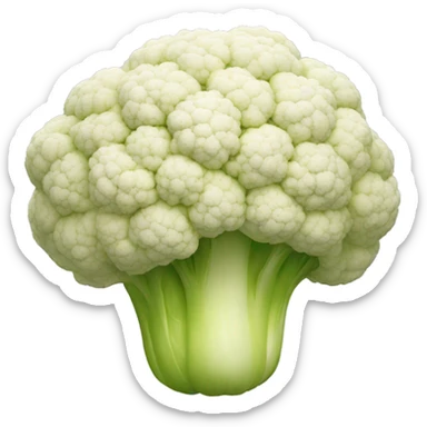 cauliflower in the shape of an ear sticker