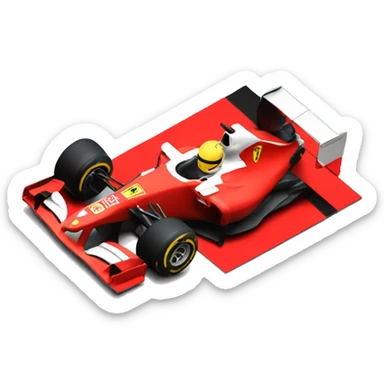 ferrari formula 1 sticker