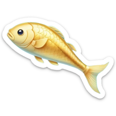Luminous golden omega-3 capsule amid flowing blue currents, with a translucent fish circling a glowing brain. Soft blue waves radiate outward from the brain toward a faintly visible heart, showing the connection between omega-3, brain health and cardiovascular benefits. sticker