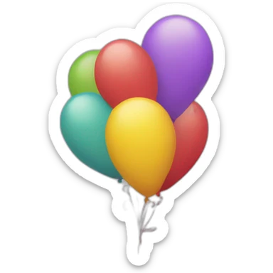 Balloons  sticker