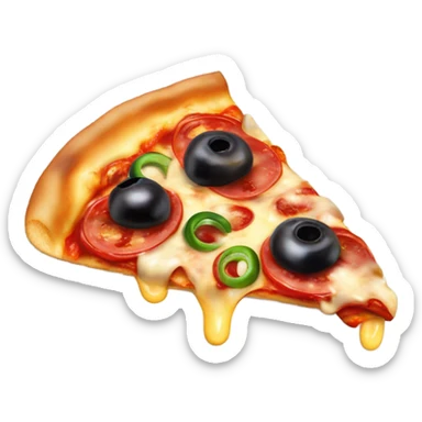 Pizza sticker