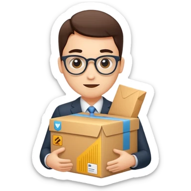 Envios y negocio sticker