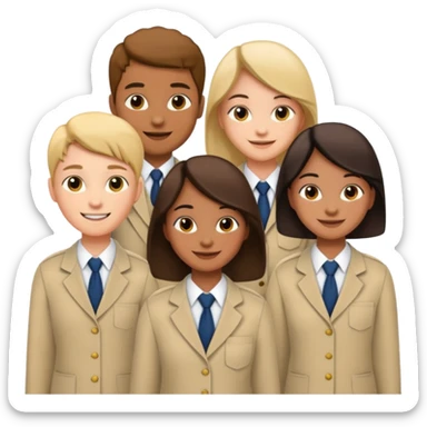 School uniforms sticker