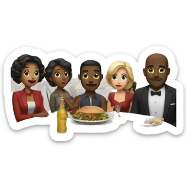 Dinner in America movie sticker