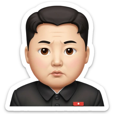 Kim Jong-un sticker