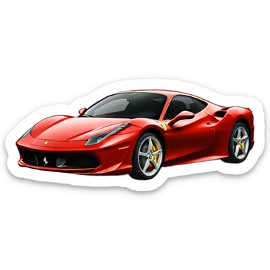 Ferrari sticker