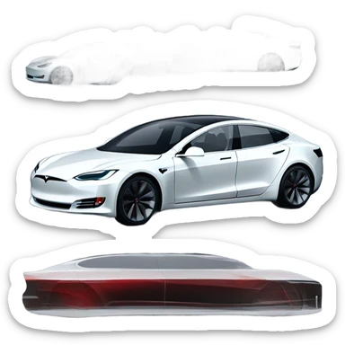 Tesla model G7 sticker