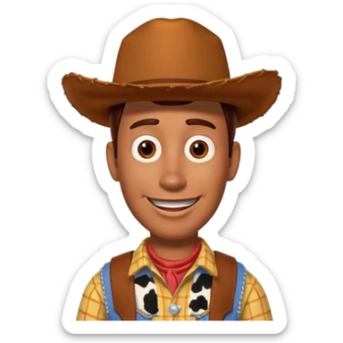 woody boot toy story sticker