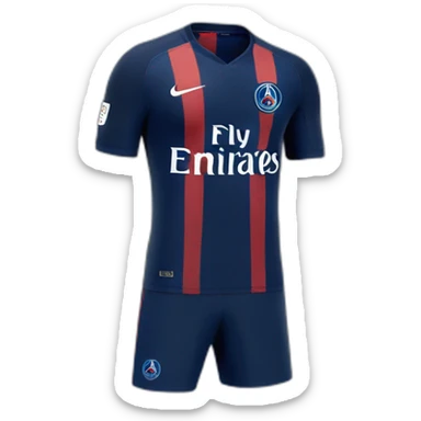 maillot bleu paris saint germain sticker