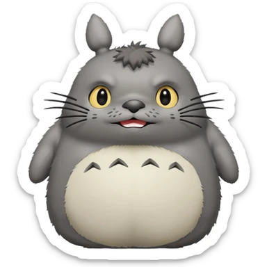 totoro japonais animal sticker