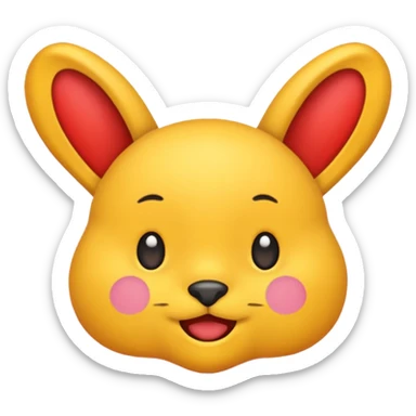 Labubu emoji  sticker