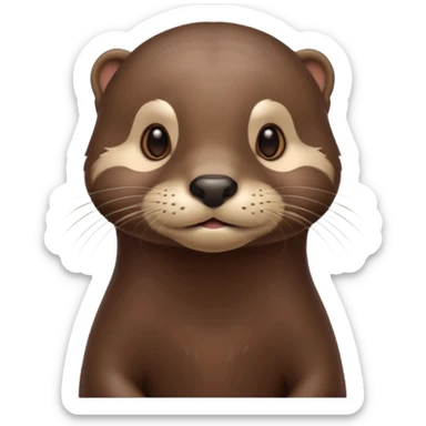 with otter please sticker