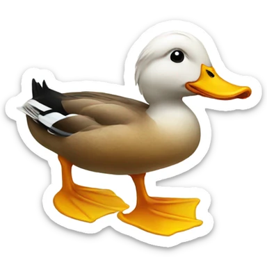 Duck  sticker