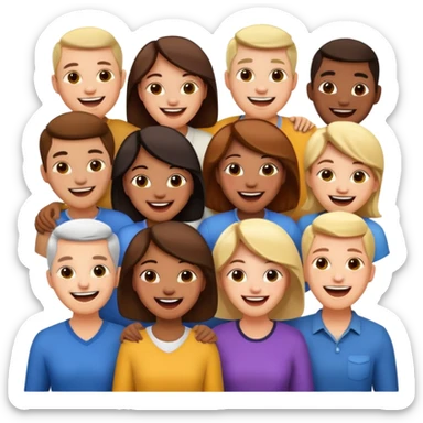 1 million people sticker