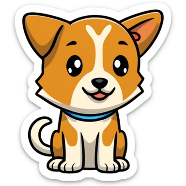 Ein verwundeter hund nicht verletz sond verwundertert eben und ja der hund soll baun sein sticker