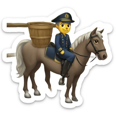 cavalo marinho  sticker