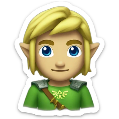The legend of zelda sticker
