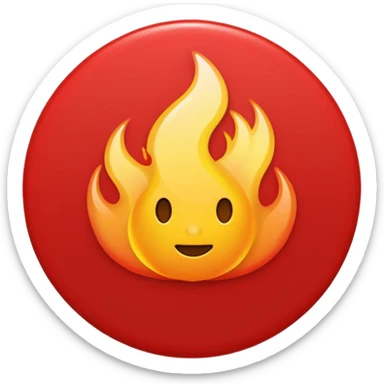 A red sticker that has the text “HOT” on it sticker