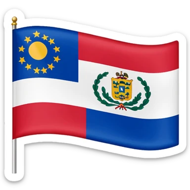Make a emoji os Santa Catarina’s state flag sticker