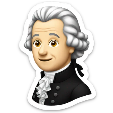 Mozart Emoji  sticker