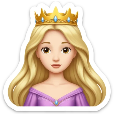 Princess sticker