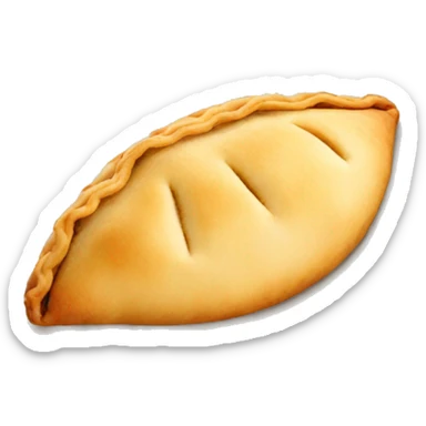 Chilean empanada de pino sticker