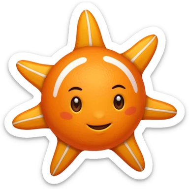 Estrela do mar  sticker