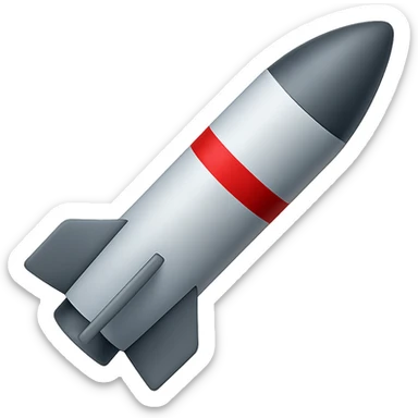 ballistic missile emoji sticker